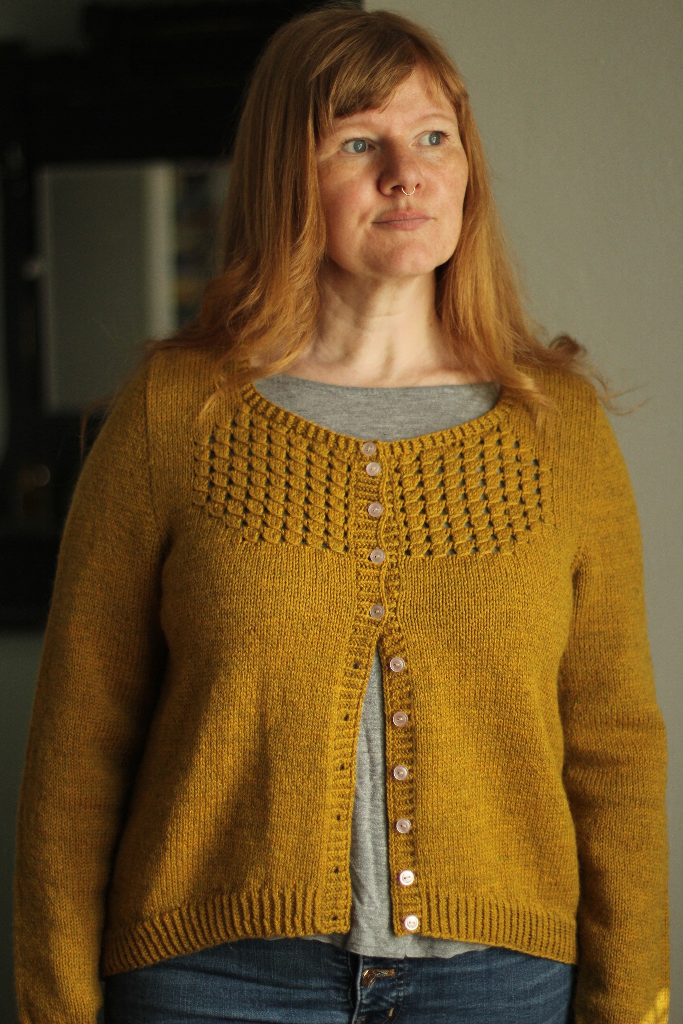 Audrey In Unst Cardigan