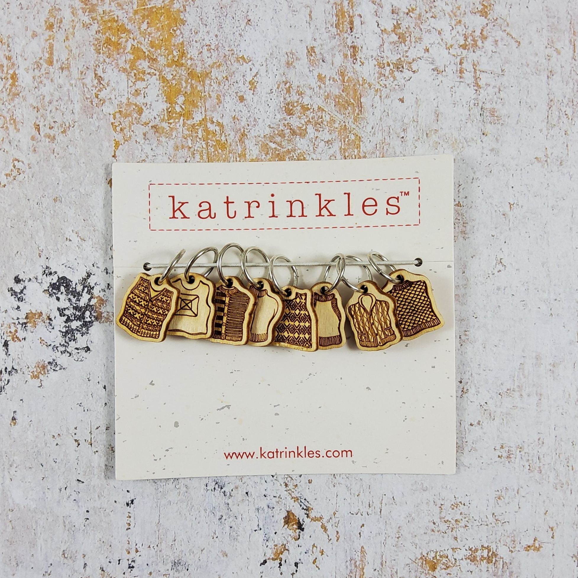 Shetland Shades Stitch Markers