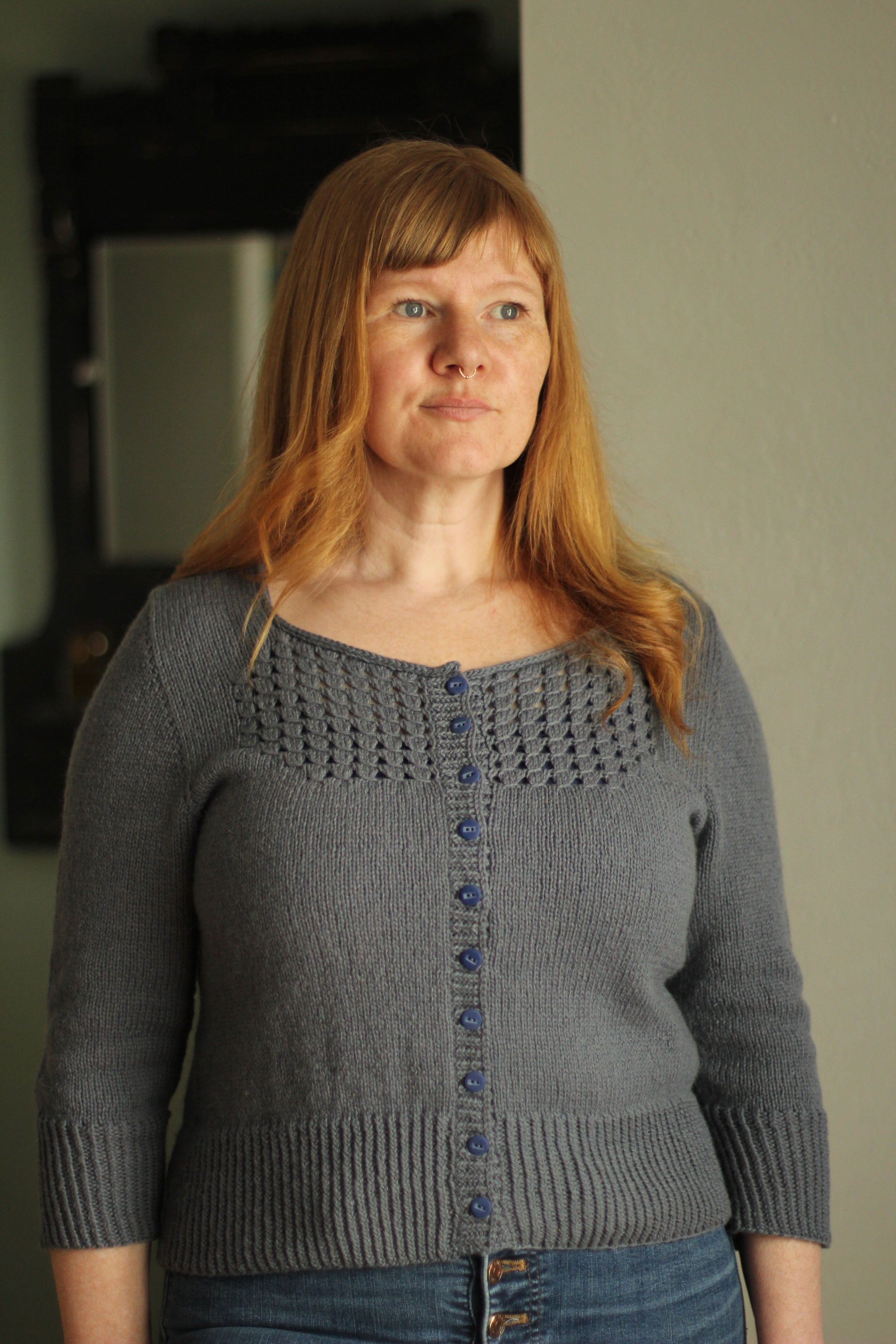 Audrey In Unst Cardigan