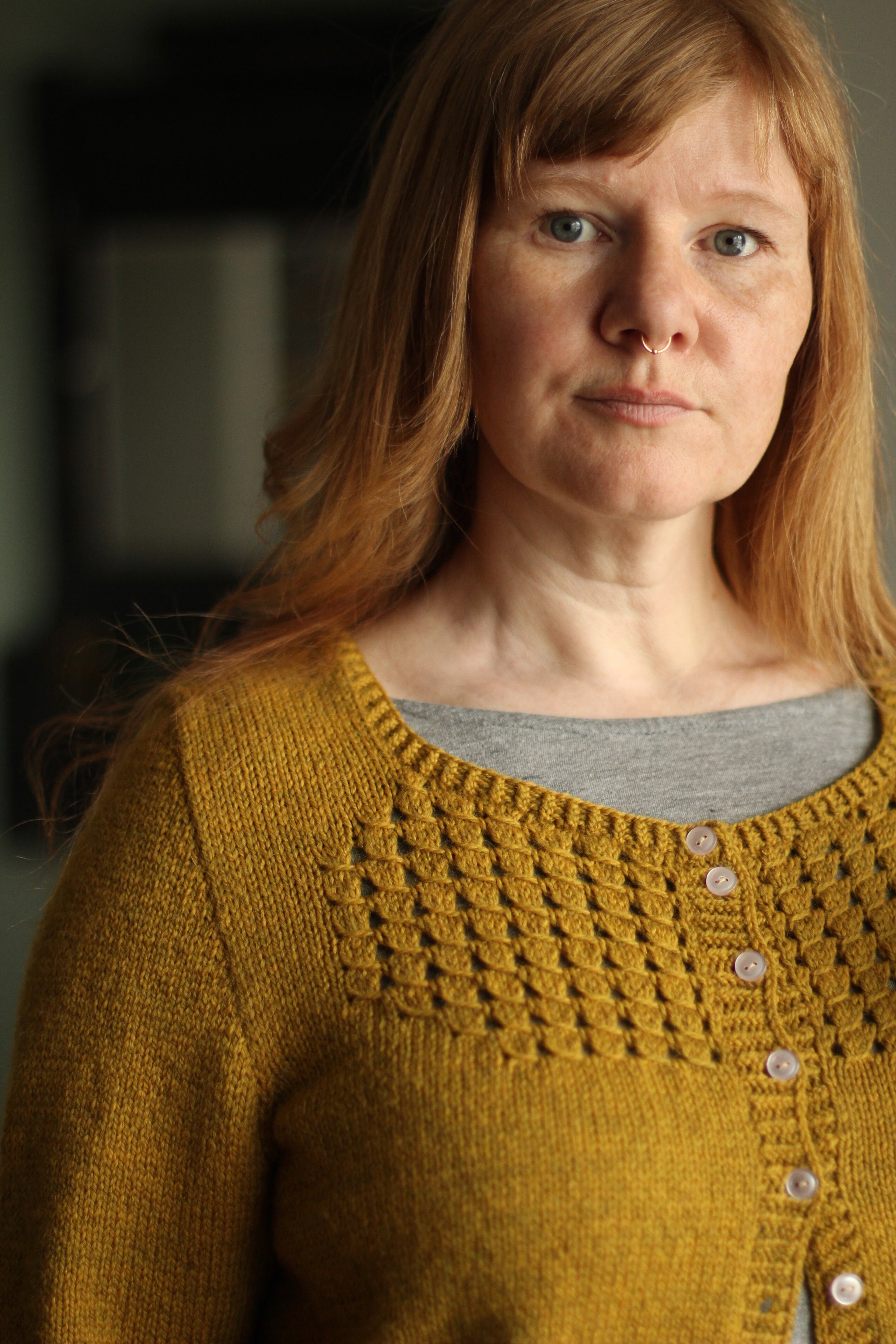Audrey In Unst Cardigan